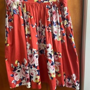 Pinup Girl Bella Vintage Gathered Skirt